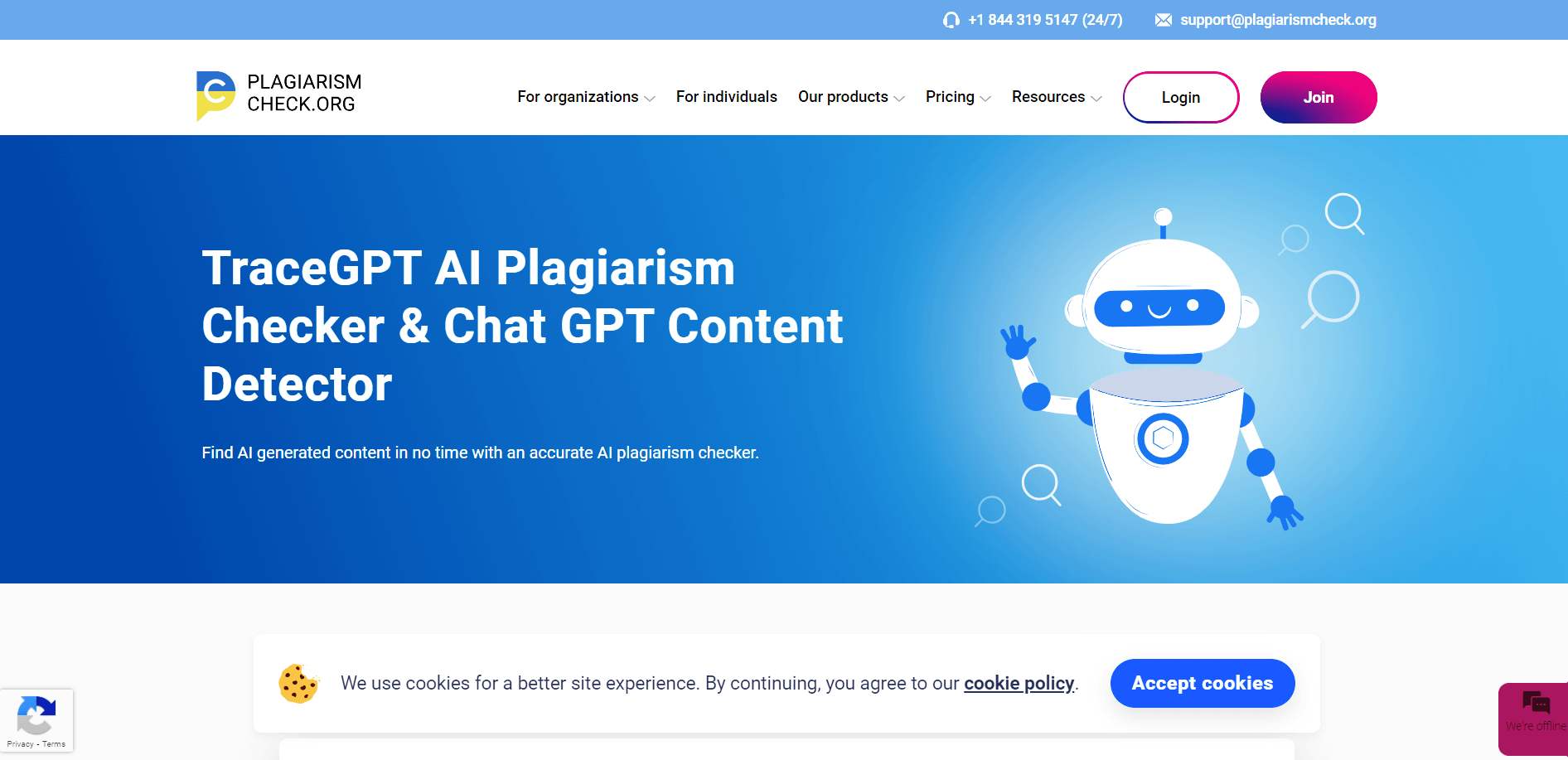 The AI Plagiarism Checker & Chat GPT Content Detector is a powerful AI-driven tool designed to identify AI-generated content and instances of plagiarism in a wide range of texts.