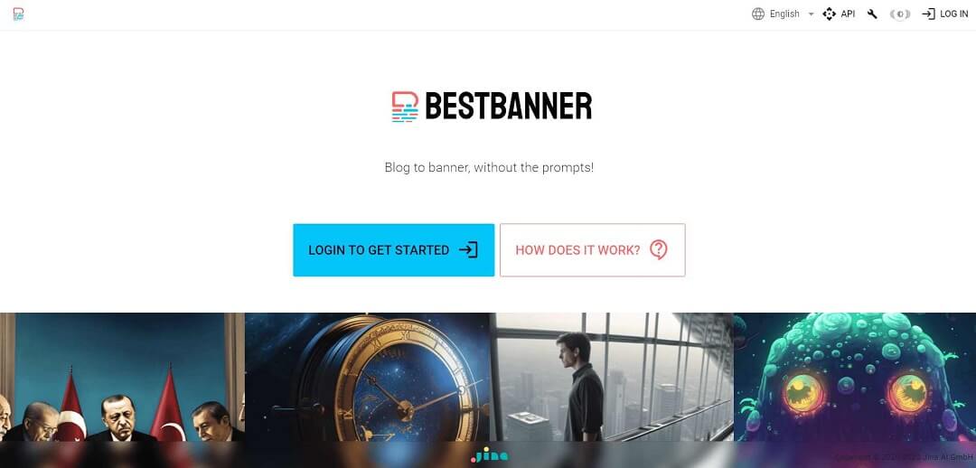 Discover BestBanner, an innovative AI tool designed to effortlessly create captivating banner images for your content. Whether you're a publisher, blogger, or content creator, this tool enhances the visual appeal of your articles and blog posts.