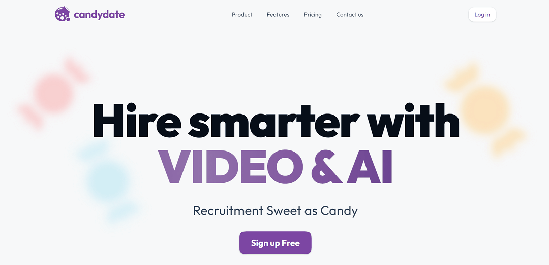 Candydate is an AI-powered video recruitment platform that simplifies the hiring process for small businesses.