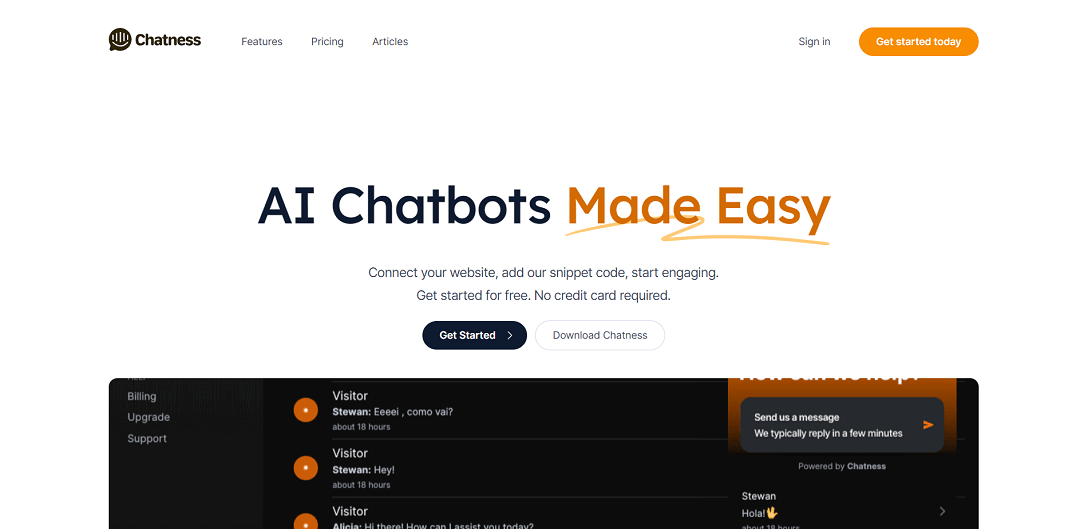 Chatness is a user-friendly, self-hosted chatbot platform powered by ChatGPT and Firebase.