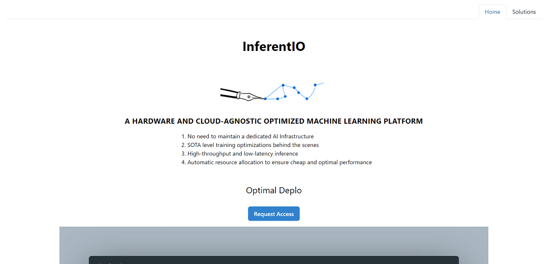 InferentIO is a game-changing machine learning platform that revolutionizes the way AI models are created and utilized.