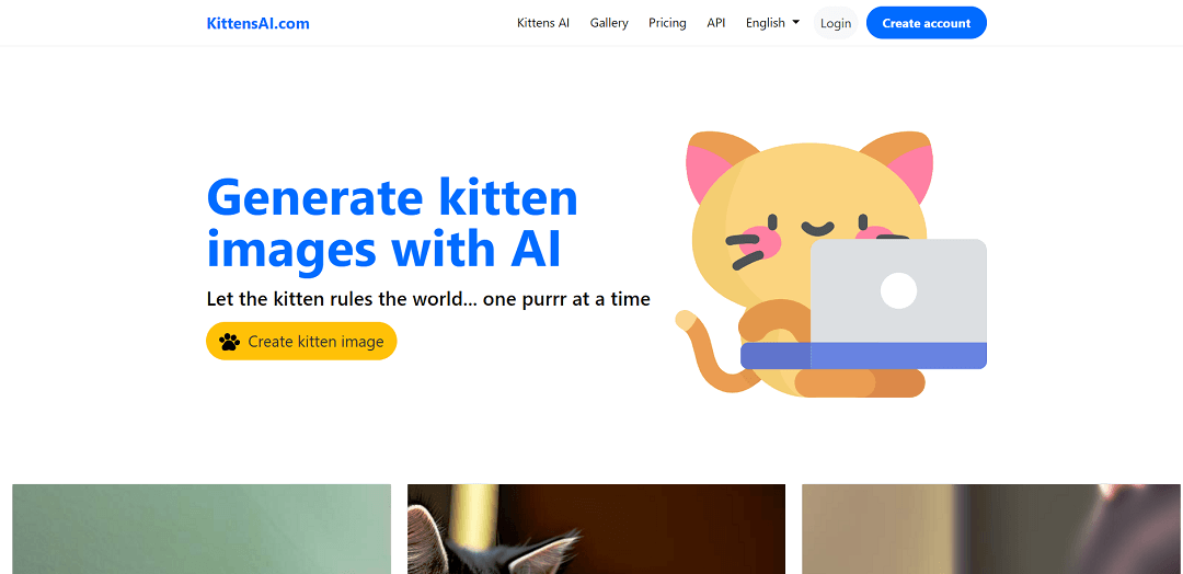 KittensAI.com is an awesome AI-powered tool that lets users create personalized kitten images based on their preferences.