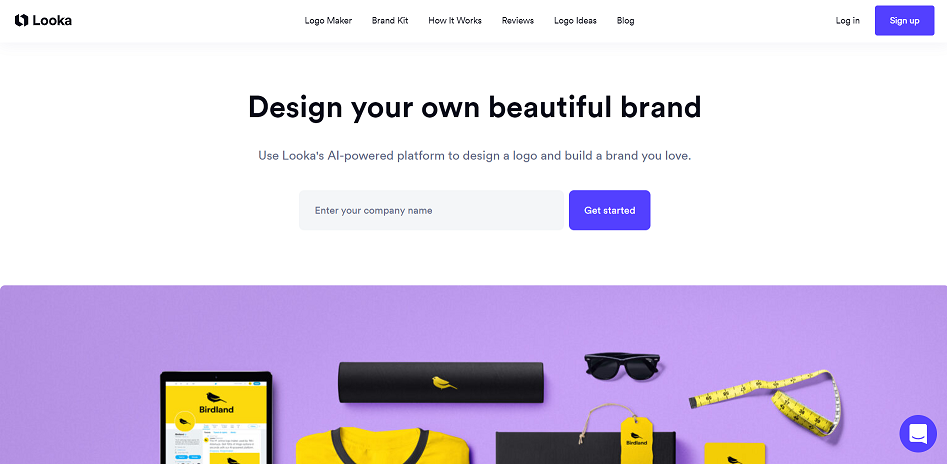 Looka is an AI-powered platform that simplifies brand identity creation for entrepreneurs.