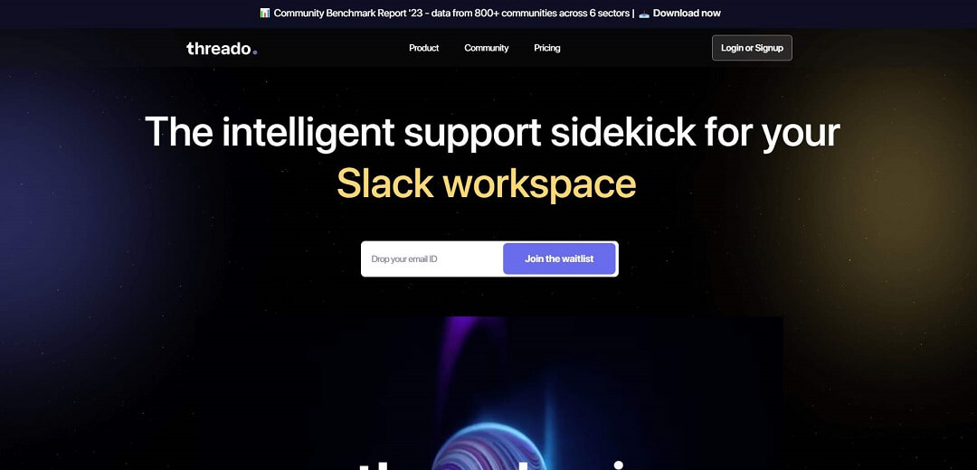 Threado AI is an impressive AI-powered tool designed to create custom-trained AI applications for instant support and query resolution on platforms like Slack, Discord, and the web.