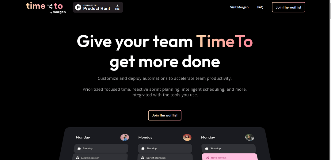 Optimize Your Team's Time and Productivity with TimeTo