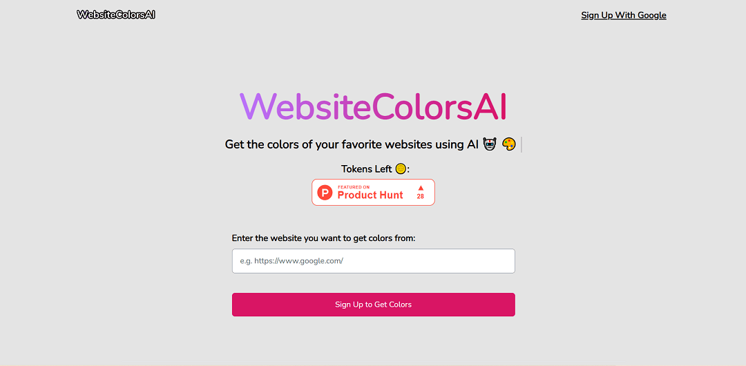 WebsiteColorsAI is an AI-powered tool that empowers designers and developers to discover and implement color schemes from leading websites, elevating their designs to artistic levels.