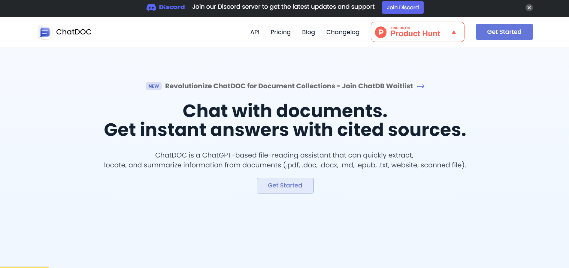 ChatDOC is a user-friendly AI-powered tool, harnessing the potential of ChatGPT, to assist in parsing PDF documents with ease. 