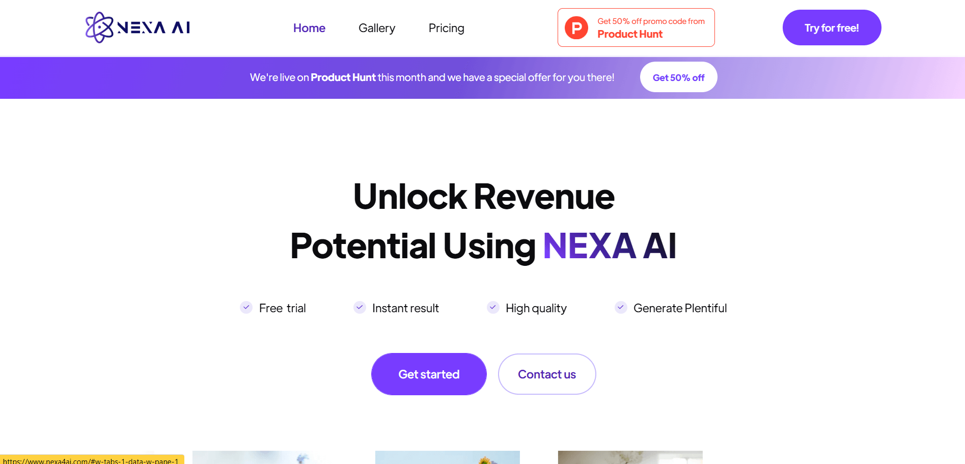 Stage the perfect ecommerce photoshoot and generate an unlimited number of high resolution images on Nexa. Simply upload your product images, choose from 100+ of templates, customize models & scenes, and your photos are ready to use!