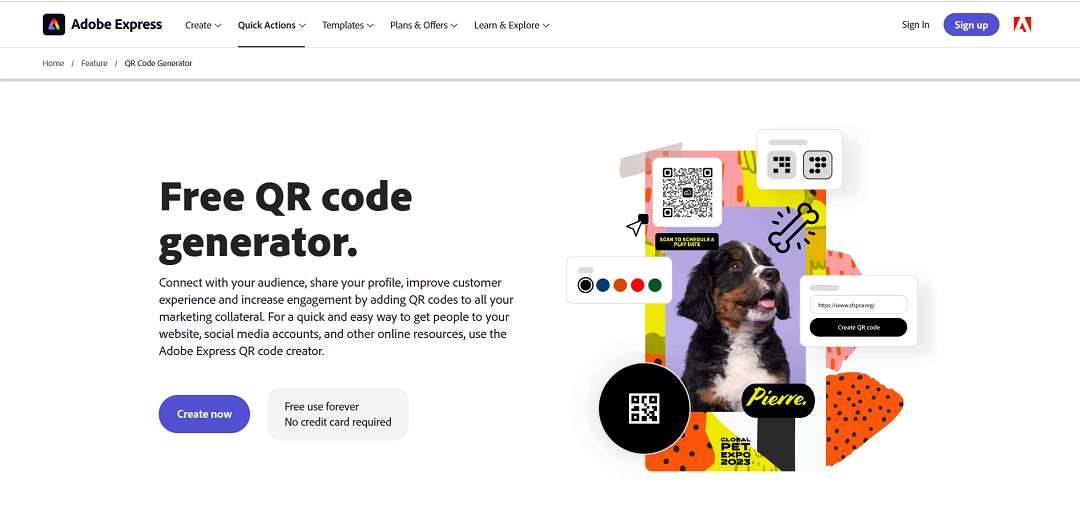 Introducing Adobe's QR Code Generator, a cutting-edge tool designed to simplify and enhance your digital experience. 