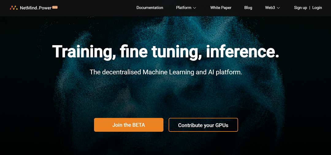 Netmind Power is a decentralized machine learning and AI platform that leverages a global network of GPUs. 