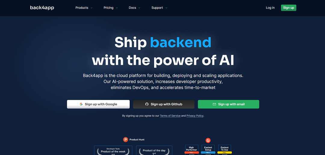 Back4App is a comprehensive cloud platform designed to streamline the development, deployment, and scaling of applications.